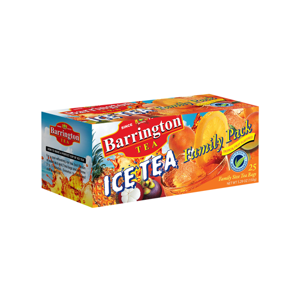 Tropical Fruit Flavored IceTea 25 Family Size Tea Bags
